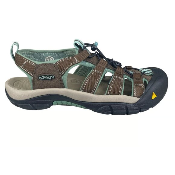 Keen Men\'s Brown Mint Newport‎ H2 Leather Close Toe Trekking Sandal Size 8 main image 6